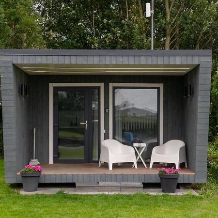 Tiny House Aan Het Water Op De Appelhof Villa Wommels Exterior foto