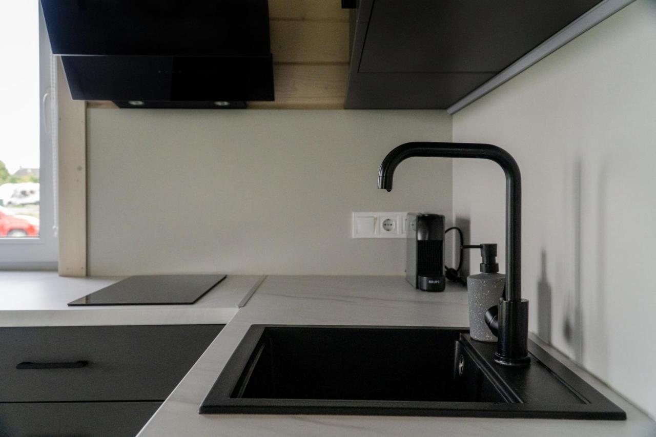 Tiny House Aan Het Water Op De Appelhof Villa Wommels Exterior foto