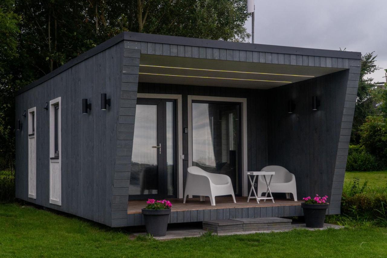 Tiny House Aan Het Water Op De Appelhof Villa Wommels Exterior foto